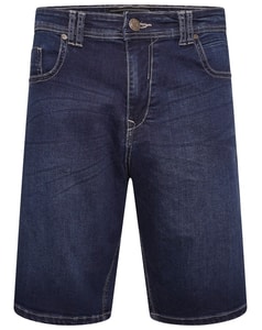 KAM Vigo Jeansshorts im Used-Look in dunkler Waschung